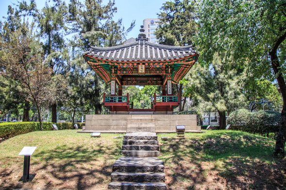 jardín para mayores